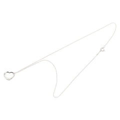 ティファニー SV925 シルバー オープンハート ネックレス レディース TIFFANY&Co. 【中古】