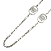 サルヴァトーレフェラガモ ヴァラ ネックレス シルバー メタル レディース Salvatore Ferragamo 【中古】