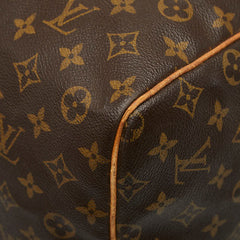 ルイ ヴィトン モノグラム キーポル60 ボストンバッグ トラベルバッグ M41422 ブラウン PVC レザー レディース LOUIS VUITTON 【中古】