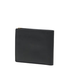 ダンヒル ロゴ 二つ折り財布 ブラック レザー レディース Dunhill 【中古】