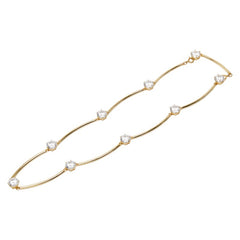 スワロフスキー コンステラ ネックレス ゴールド メッキ レディース SWAROVSKI 【中古】