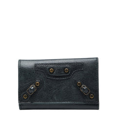 バレンシアガ キーケース 6連 253048 ブラック レザー レディース BALENCIAGA 【中古】