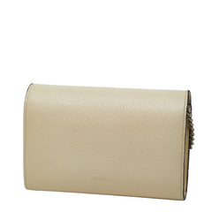 グッチ ディオニュソス チェーンウォレット ショルダーバッグ 401231 アイボリー レザー レディース GUCCI 【中古】