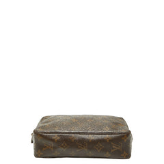 ルイ ヴィトン モノグラム トゥルース トワレット 23 ポーチ M47524 ブラウン PVC レザー レディース LOUIS VUITTON 【中古】