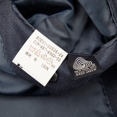バーバリー プレステージコレクション テーラードジャケット シングル グレー ウール メンズ BURBERRY 【中古】