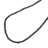 K18WG ホワイトゴールド ブラックダイヤ20.00ct ネックレス レディース 【中古】