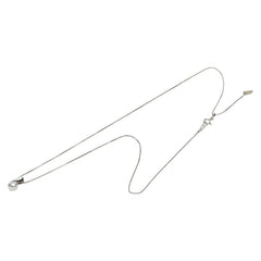 Pt850 プラチナ ダイヤ0.33ct ペンダント ネックレス レディース 【中古】