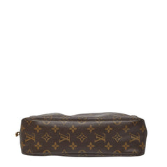 ルイ ヴィトン モノグラム トゥルース トワレット 28 セカンドバッグ クラッチバッグ M47522 ブラウン PVC レディース LOUIS VUITTON 【中古】