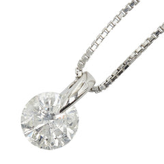 Pt900 プラチナ Pt850 プラチナ ダイヤ1.012ct ペンダント ネックレス レディース 【中古】