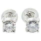 Pt900 プラチナ ダイヤ0.329ct ダイヤ0.298ct スタッドピアス ピアス レディース 【中古】