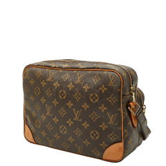 ルイ ヴィトン モノグラム ナイル ショルダーバッグ M45244 ブラウン PVC レザー レディース LOUIS VUITTON 【中古】