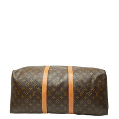ルイ ヴィトン モノグラム キーポル50 ボストンバッグ M41426 ブラウン PVC レザー レディース LOUIS VUITTON 【中古】