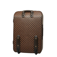 ルイ ヴィトン ダミエ ぺガス65 キャリーバッグ N23295 ブラウン PVC レザー レディース LOUIS VUITTON 【中古】
