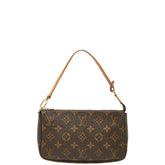 ルイ ヴィトン モノグラム ポシェット アクセソワール ハンドバッグ M51980 ブラウン PVC レザー レディース LOUIS VUITTON 【中古】