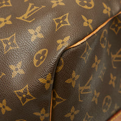 ルイ ヴィトン モノグラム キーポル バンドリエール60 ボストンバッグ M41412 ブラウン PVC レザー レディース LOUIS VUITTON 【中古】