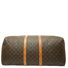 ルイ ヴィトン モノグラム キーポル60 ボストンバッグ トラベルバッグ M41422 ブラウン PVC レザー レディース LOUIS VUITTON 【中古】