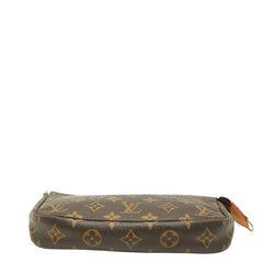 ルイ ヴィトン モノグラム ポシェット アクセソワール ショルダーバッグ M51980 ブラウン PVC レザー レディース LOUIS VUITTON 【中古】