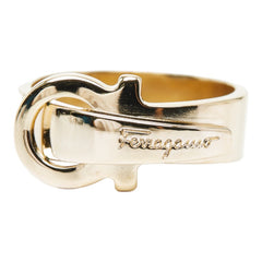 サルヴァトーレフェラガモ ガンチーニ スカーフリング ゴールド メッキ レディース Salvatore Ferragamo 【中古】