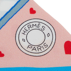 エルメス ツイリー HERMES STORY スカーフ ピンク マルチカラー レディース HERMES 【中古】