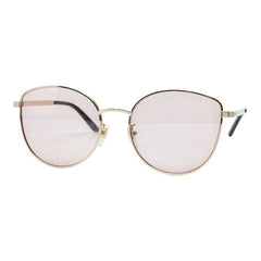 グッチ サングラス アジアンフィット GG0807SA ゴールド ブラック メタル レディース GUCCI 【中古】