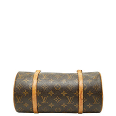 ルイ ヴィトン モノグラム パピヨン26 ハンドバッグ M51386 ブラウン PVC レザー レディース LOUIS VUITTON 【中古】