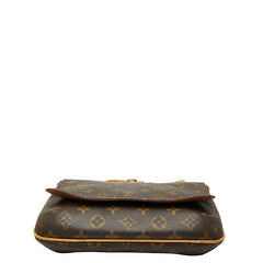 ルイ ヴィトン モノグラム ミュゼット タンゴ ショート ショルダーバッグ M51257 ブラウン PVC レザー レディース LOUIS VUITTON 【中古】