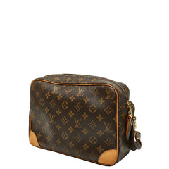 ルイ ヴィトン モノグラム ナイル 斜め掛け ショルダーバッグ M45244 ブラウン PVC レザー レディース LOUIS VUITTON 【中古】
