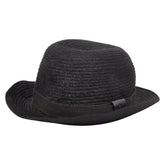 グッチ 帽子 ハット サイズL 102580 ブラック レザー ラビット レディース GUCCI 【中古】