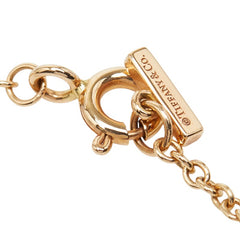 ティファニー Tトゥ サークル ブレスレット K18YG イエローゴールド ダイヤモンド マザーオブパール レディース TIFFANY&Co. 【中古】