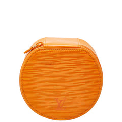 ルイ ヴィトン エピ エクランビジュー アクセサリーポーチ ジュエリーケース M4822H オレンジ レザー レディース LOUIS VUITTON 【中古】