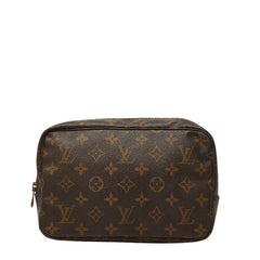 ルイ ヴィトン モノグラム トゥルース トワレット 23 ポーチ M47524 ブラウン PVC レザー レディース LOUIS VUITTON 【中古】