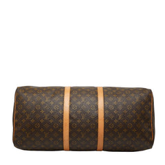 ルイ ヴィトン モノグラム キーポル60 ボストンバッグ トラベルバッグ M41422 ブラウン PVC レザー レディース LOUIS VUITTON 【中古】