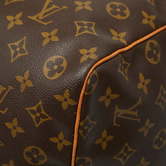 ルイ ヴィトン モノグラム キーポル60 ボストンバッグ トラベルバッグ M41422 ブラウン PVC レザー レディース LOUIS VUITTON 【中古】
