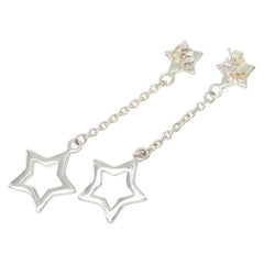 ティファニー スター スイングピアス SV925 シルバー レディース TIFFANY&Co. 【中古】