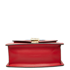グッチ シルヴィ ハンドバッグ ショルダーバッグ 2WAY 470270 レッド マルチカラー レザー レディース GUCCI 【中古】