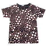 サンローラン スター 星 Tシャツ サイズM ブラック マルチカラー コットン メンズ SAINT LAURENT 【中古】