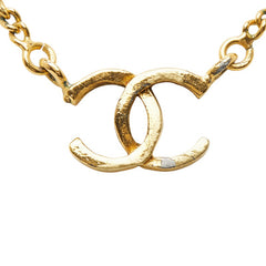 シャネル ココマーク 1982 ヴィンテージ ネックレス ゴールド メッキ レディース CHANEL 【中古】