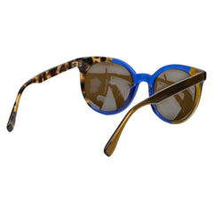 フェンディ サングラス FF0064/S ブラウン ブルー プラスチック レディース FENDI 【中古】