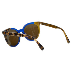 フェンディ サングラス FF0064/S ブラウン ブルー プラスチック レディース FENDI 【中古】