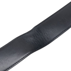 ルイ ヴィトン モノグラム エクリプス サンチュール LVイニシャル ベルト サイズ:85/34 M9043 ブラック レザー メンズ LOUIS VUITTON 【中古】
