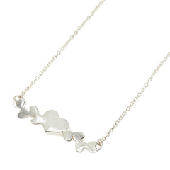 ティファニー モダンハート ネックレス SV925 シルバー レディース TIFFANY&Co. 【中古】
