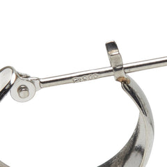 Pt900 プラチナ リングピアス ピアス レディース 【中古】