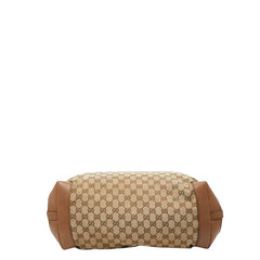 グッチ GGキャンバス トートバッグ ショルダーバッグ 247207 ベージュ キャンバス レザー レディース GUCCI 【中古】