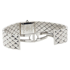 シャネル マトラッセ 腕時計 H0009 クオーツ ブラック文字盤 ステンレススチール レディース CHANEL 【中古】