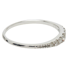 Pt900 プラチナ ダイヤ0.20ct リング 指輪 レディース 13.5号 【中古】