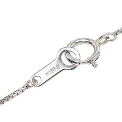 Pt900 プラチナ Pt850 プラチナ キャッツアイ1.49ct ダイヤ0.04ct ネックレス レディース 【中古】