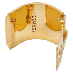 エルメス エマイユ イヤリング ゴールド マルチカラー メッキ レディース HERMES 【中古】
