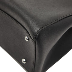 エム シー エム ビジネスバッグ ショルダーバッグ 2WAY ブラック レザー メンズ MCM 【中古】