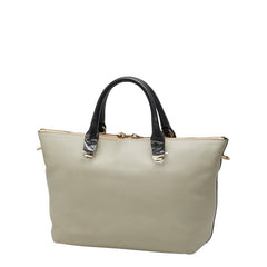 クロエ ベイリー ハンドバッグ ショルダーバッグ 2WAY グレー レザー レディース Chloe 【中古】