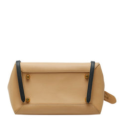 セリーヌ ベルトバッグ ハンドバッグ ショルダーバッグ 2WAY ベージュ ブラック レザー レディース CELINE 中古